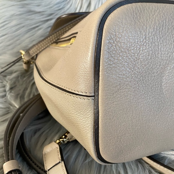 CHLOE Suede Calfskin Faye Backpack Motty Grey main image 6